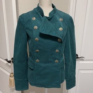 Cabi- Soft Teal Lennon Jacket- Medium (#3913)